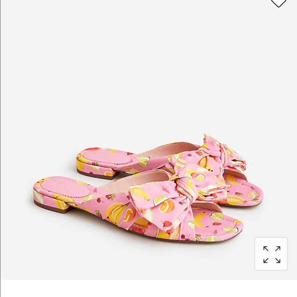 Edie Parker for J.Crew Fruit Punch Slides